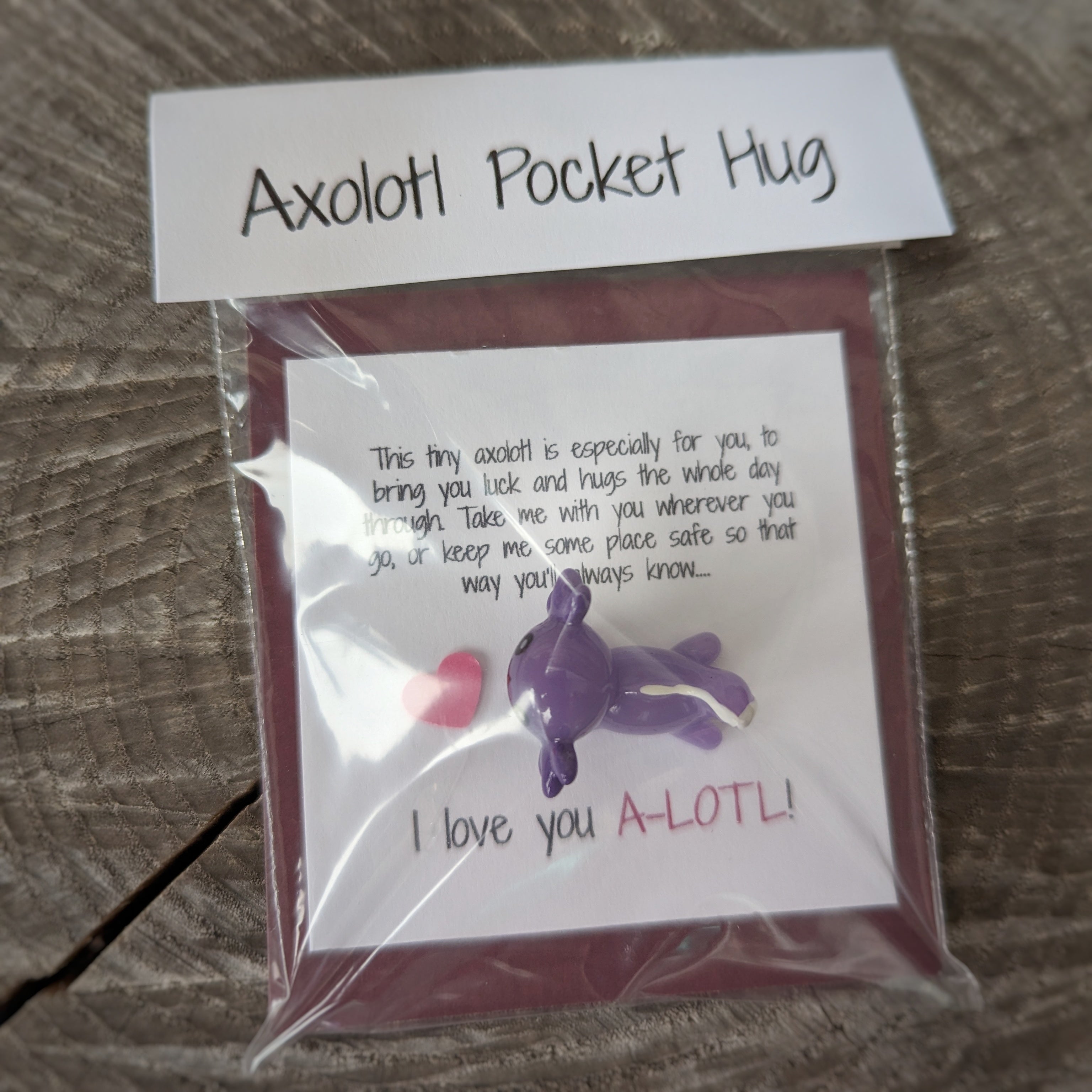 Pocket Hug Axolotl