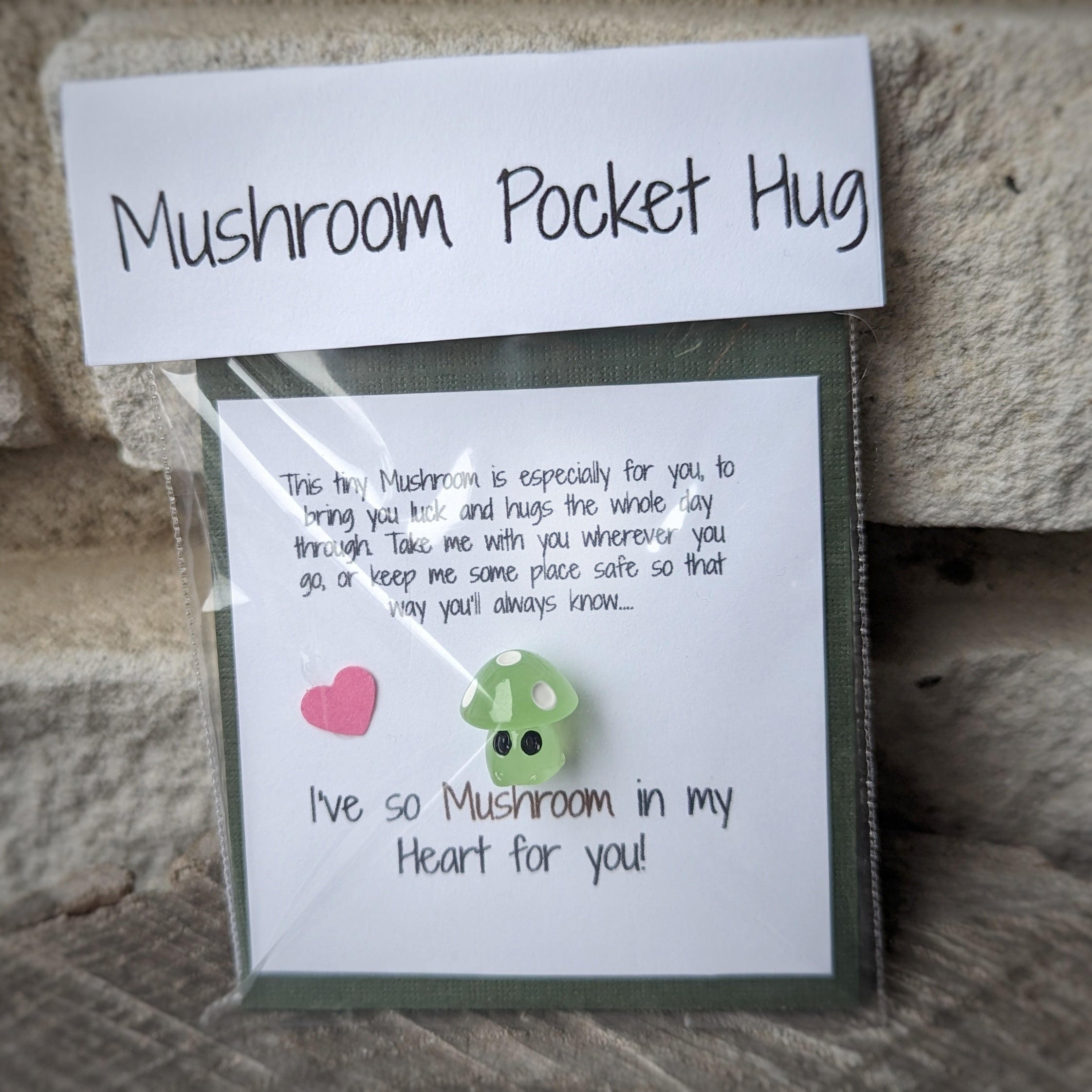 Pocket Hug Mushroom