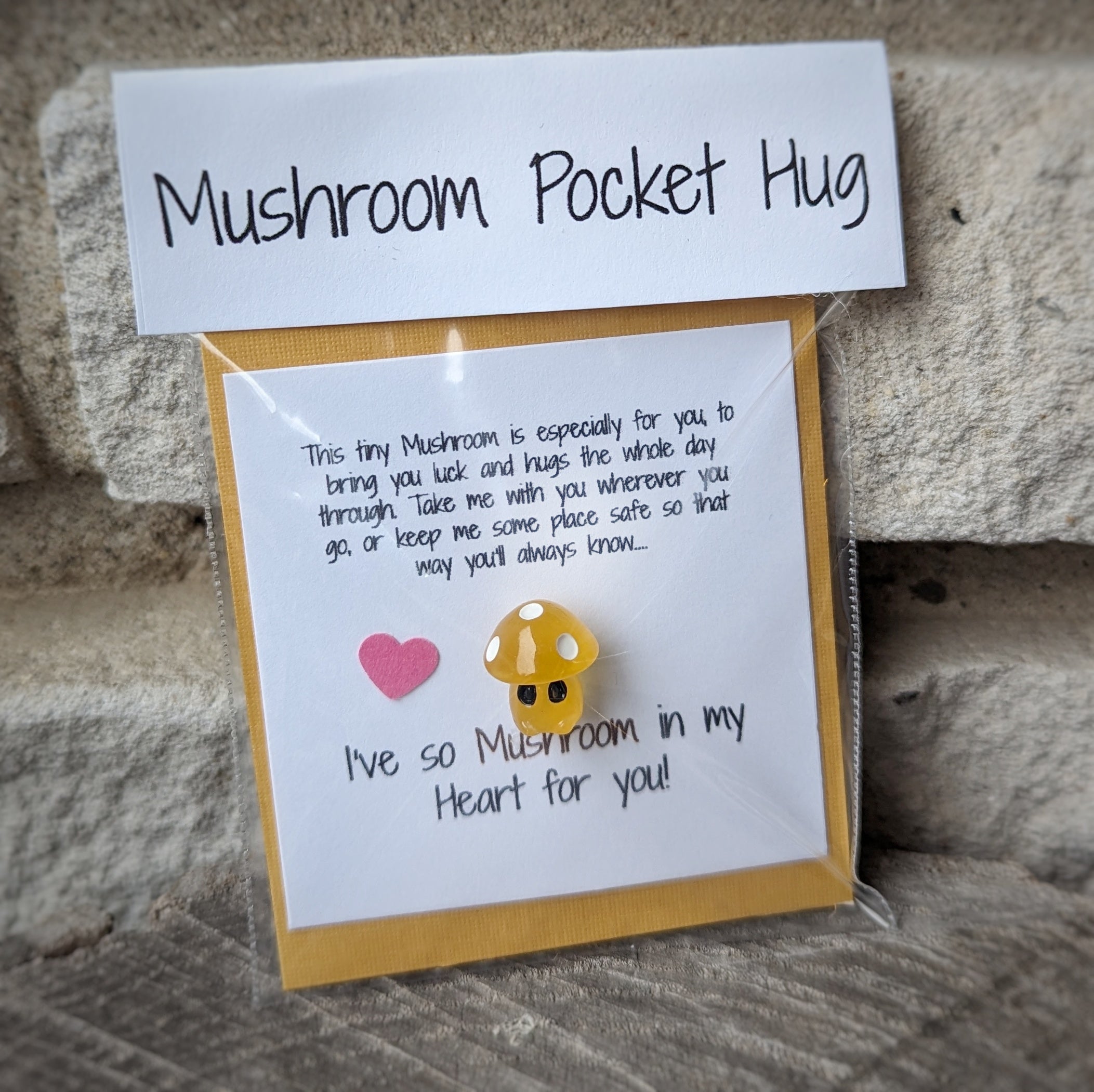 Pocket Hug Mushroom
