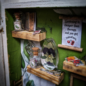 Book nook the garden witch