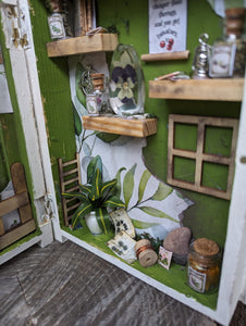 Book nook the garden witch