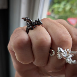 Hatchable Dragon ring