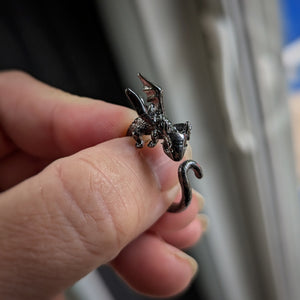 Hatchable Dragon ring