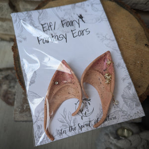 Elf/ Fairy hand painted fantasy cosplay ears